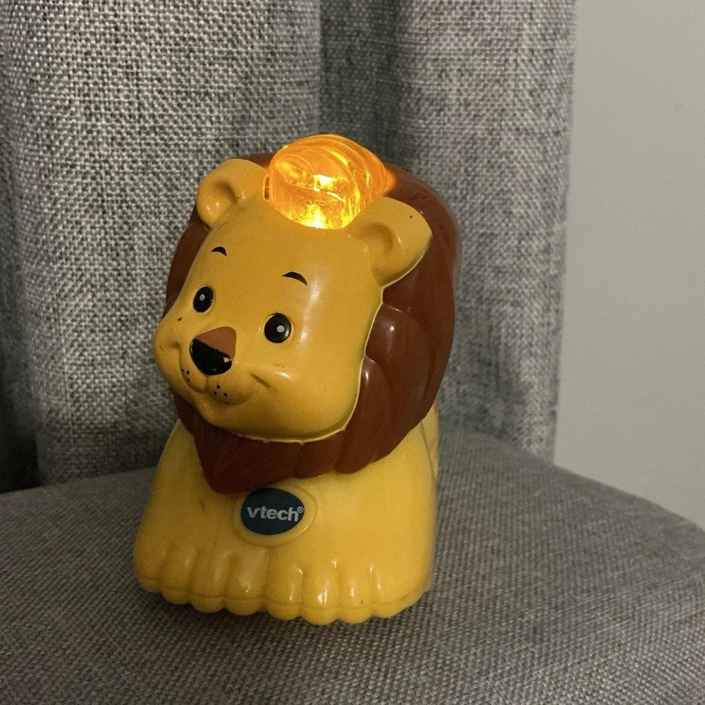 Vtech Go Go Smart Animals Larry The Lion Lights Sounds Interactive Figure Works